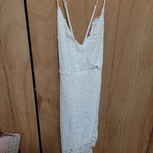 Lulu's white dress only worn once for wedding party